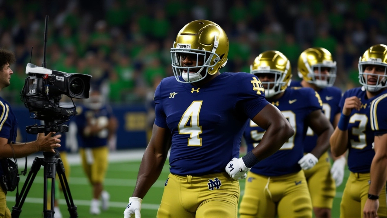 Notre Dame Beats USC 34-24 in Rain‑Soaked Battle for the Jeweled Shillelagh